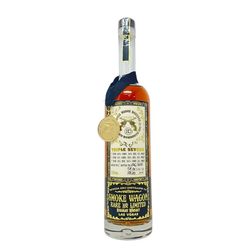 Smoke Wagon Triple Sevens Rare & Limited Straight Whiskey
