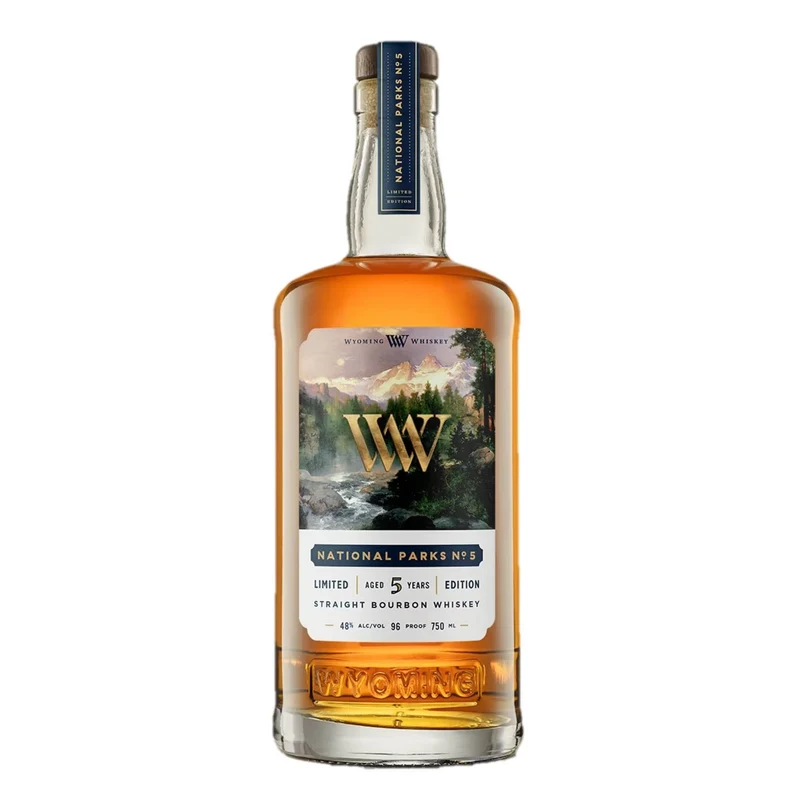 Wyoming Whiskey 5 Year National Parks No. 5 Straight Bourbon Whiskey Limited Edition