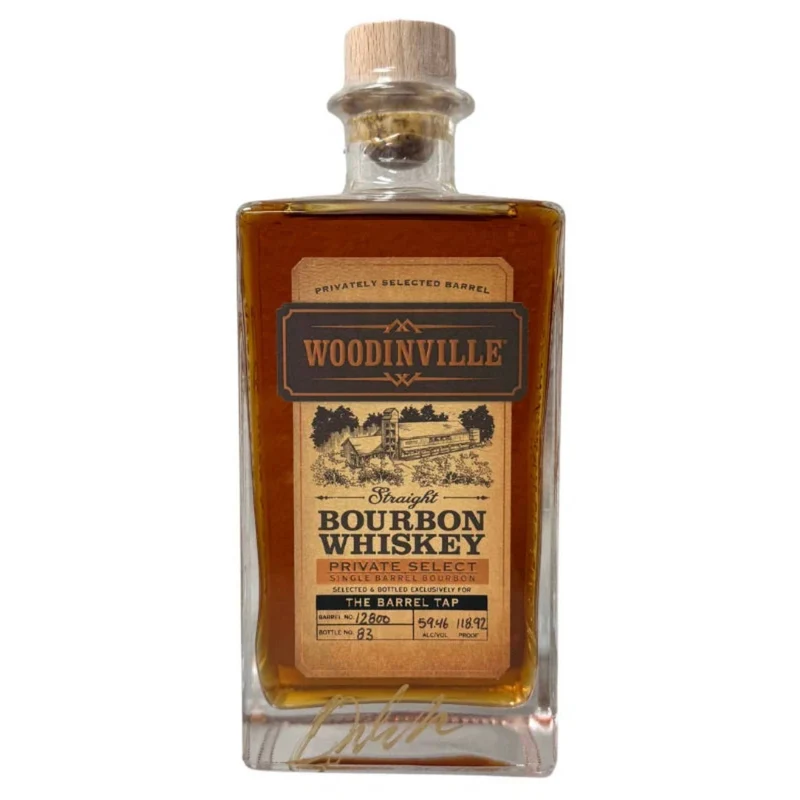 Woodinville Whiskey Co. Single Barrel Private Select Straight Bourbon Whiskey