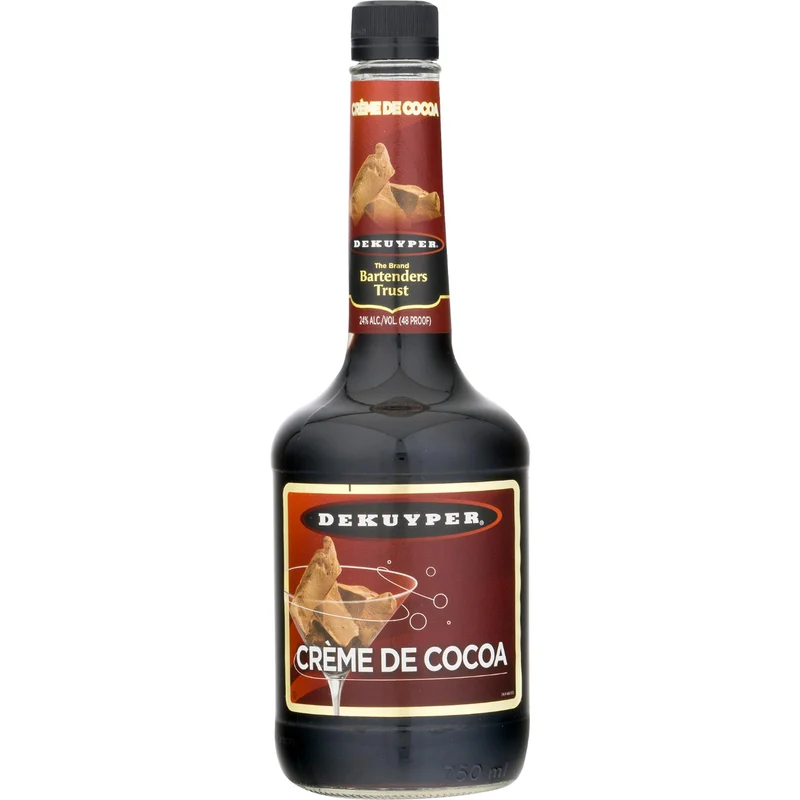 Dekuyper Creme De Cacao Dark Liqueur
