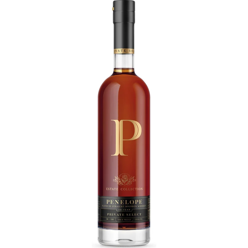 Penelope 10 Year Private Select Barrel Estate Collection Blend of Straight Bourbon Whiskey