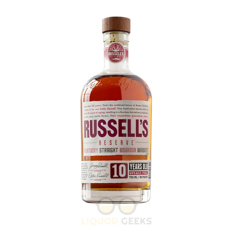 Russell's Reserve Kentucky Straight Bourbon 10 Year Whiskey