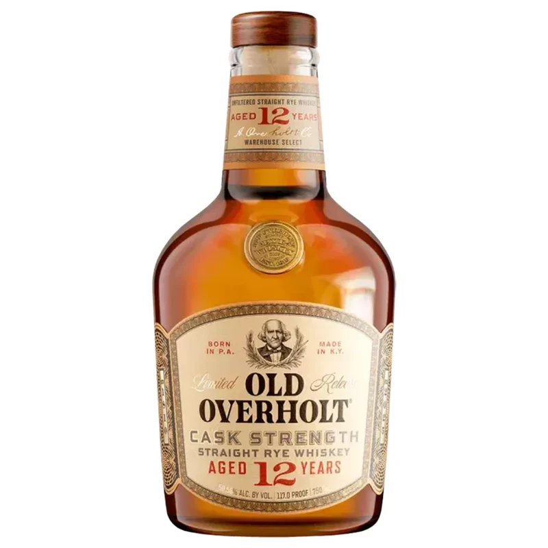 Old Overholt 12‑Year Cask Strength Rye Whiskey
