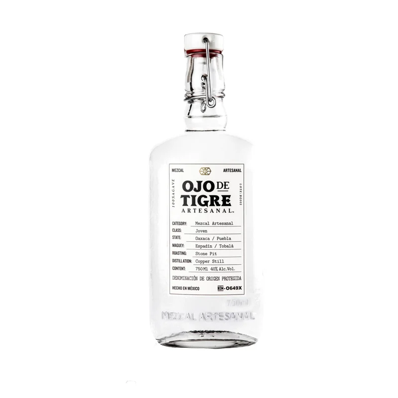 Ojo De Tigre Mezcal Artesanal Joven