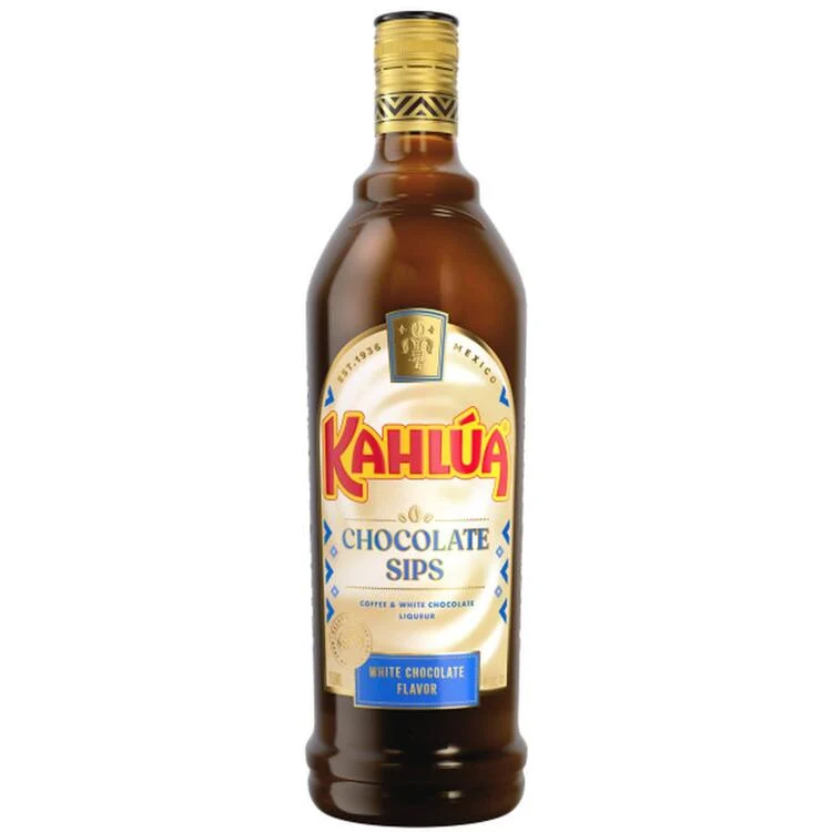 Kahlua Chocolate Sips White Coffee Liqueur 750mL
