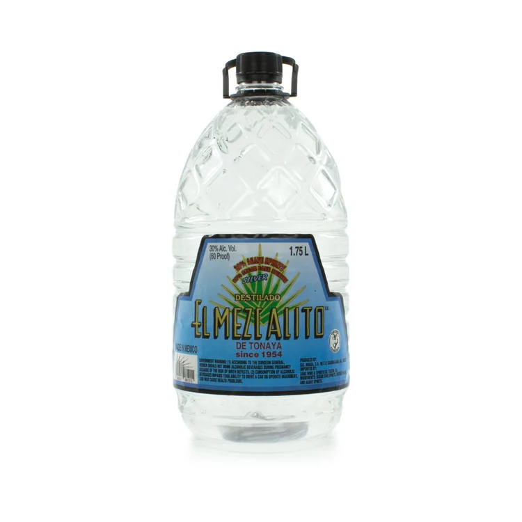 El Mezcalito Sugarcane & Agave Spirit Silver 1.75L