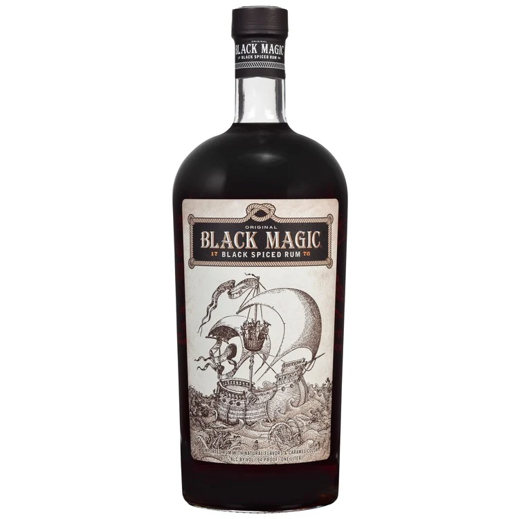 Black Magic Black Spiced Rum 1.75L