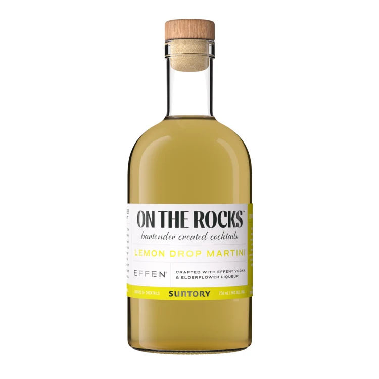 On The Rocks Lemon Drop Martini with Effen Vodka 750mL