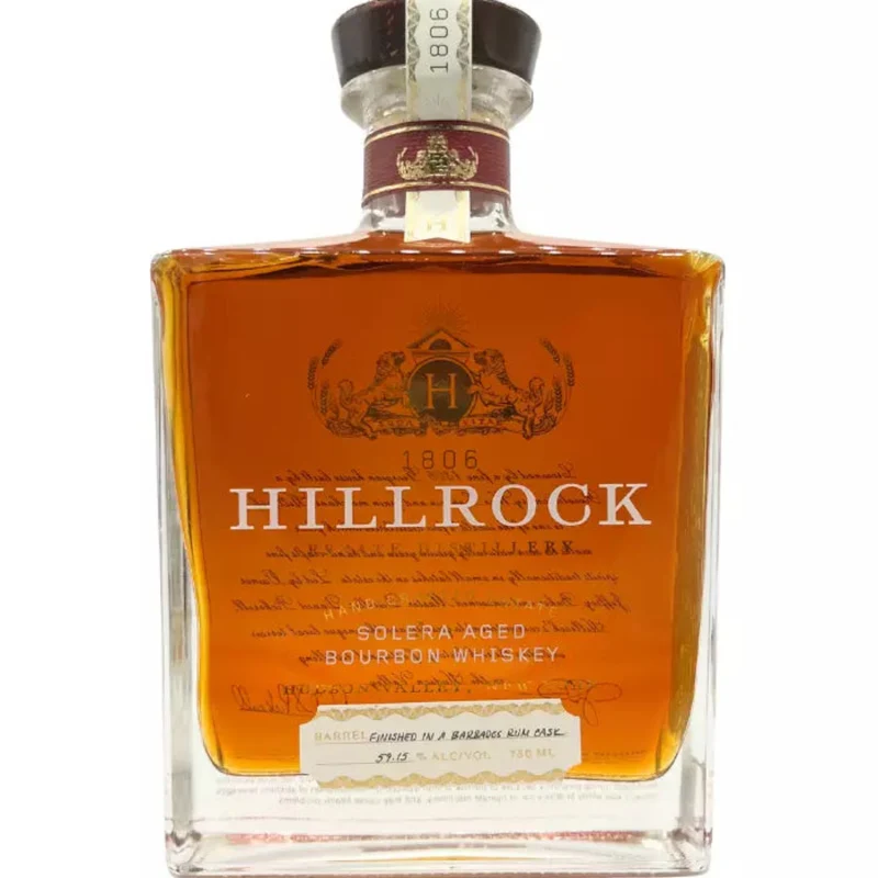 Hillrock Solera Aged Rum Cask Bourbon Whiskey