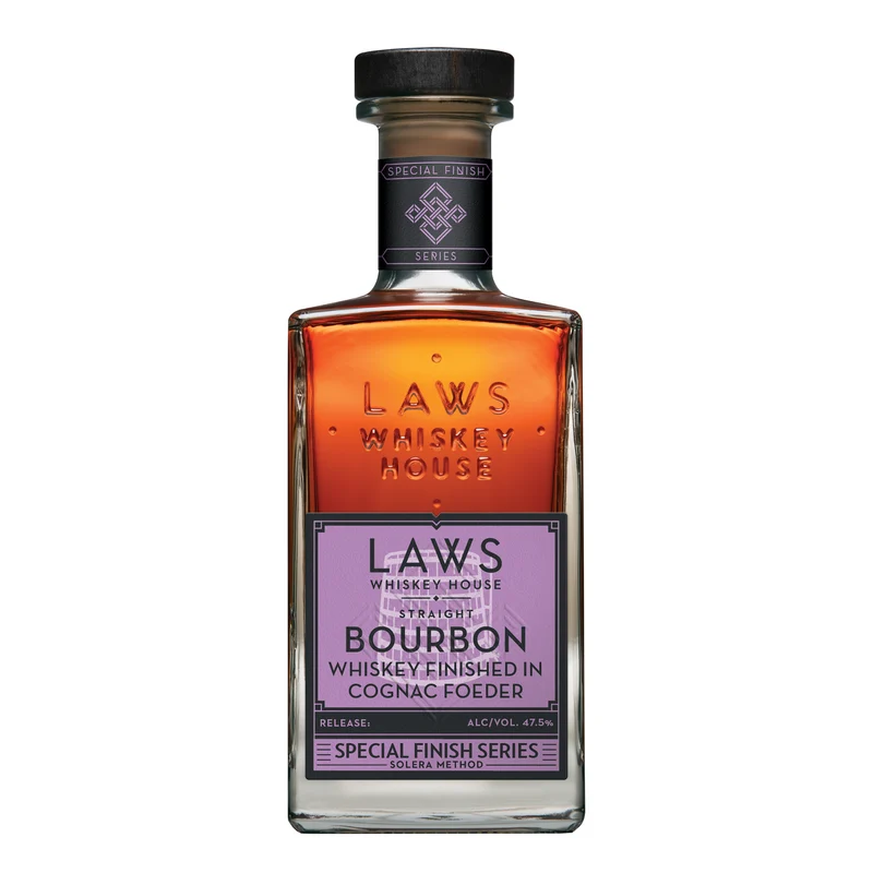 Laws Whiskey House Four Grain Finished In Cognac Foeder Straight Bourbon Whiskey