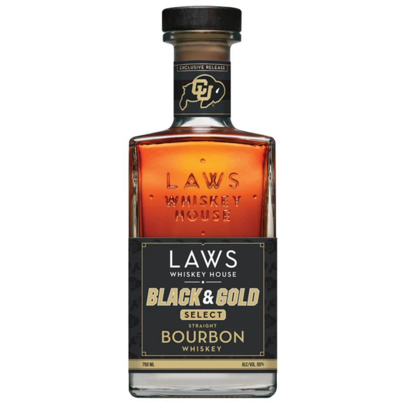 Laws Whiskey House Four Grain Black & Gold Select Straight Bourbon Whiskey