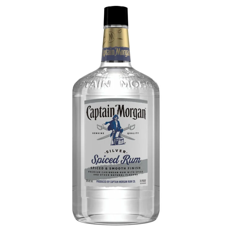Captain Morgan Silver Spiced Rum 1.75L