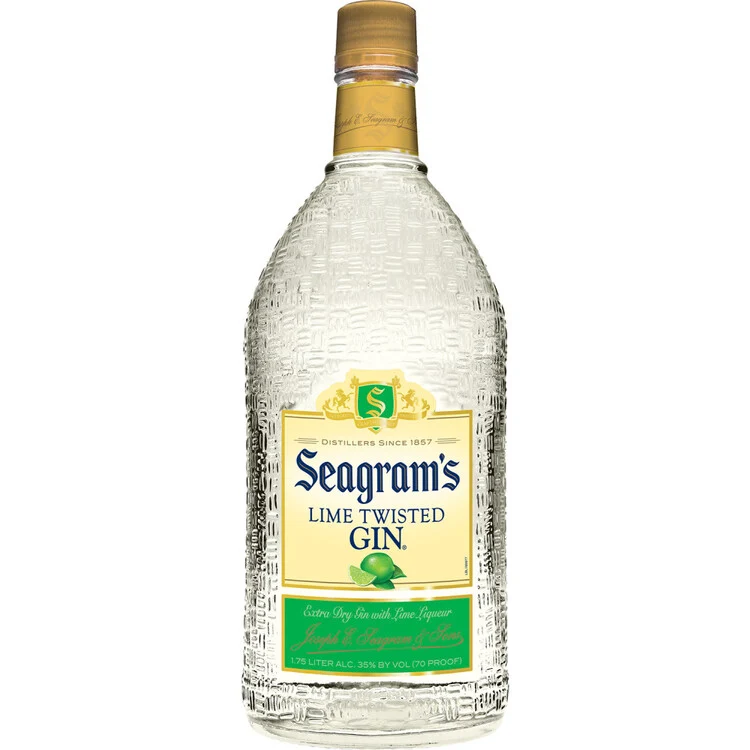 Seagram's Twisted Lime Flavored Gin 1.75L