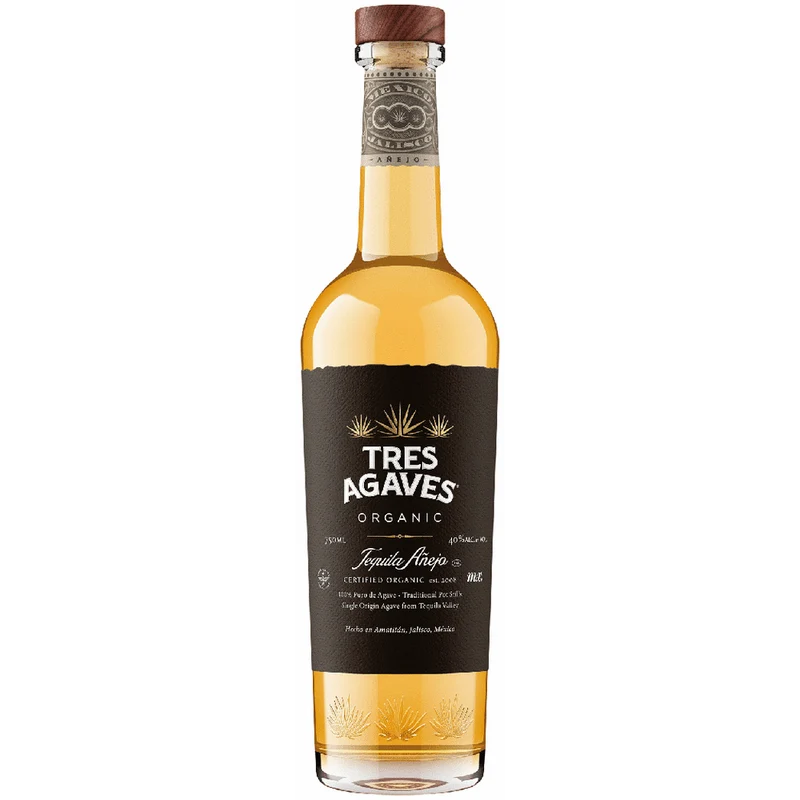 Tres Agaves Tequila Anejo 750mL