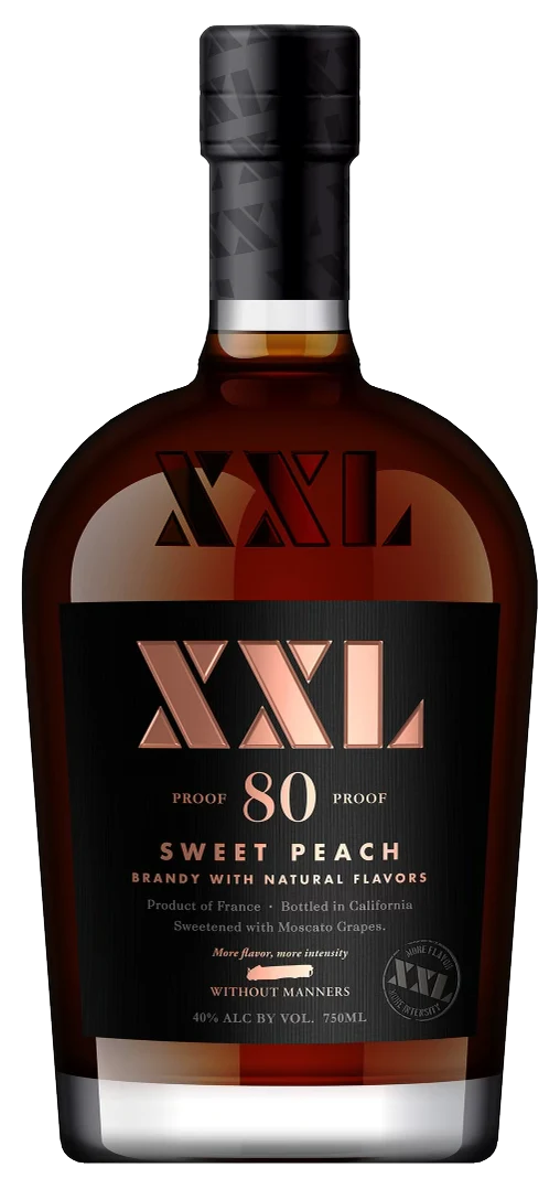 XXL Sweet Peach Flavored Brandy 750mL
