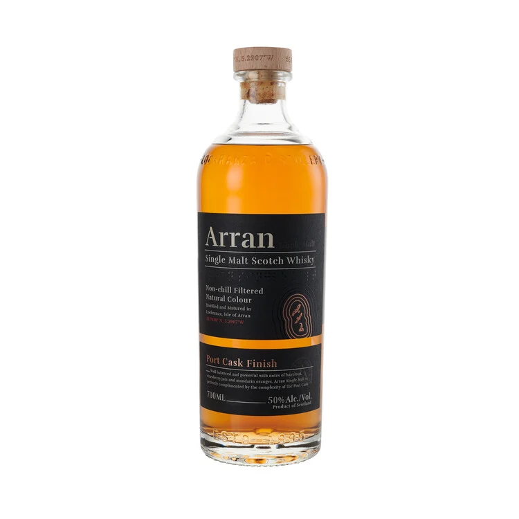 The Arran Malt Port Cask Finish Scotch 700mL