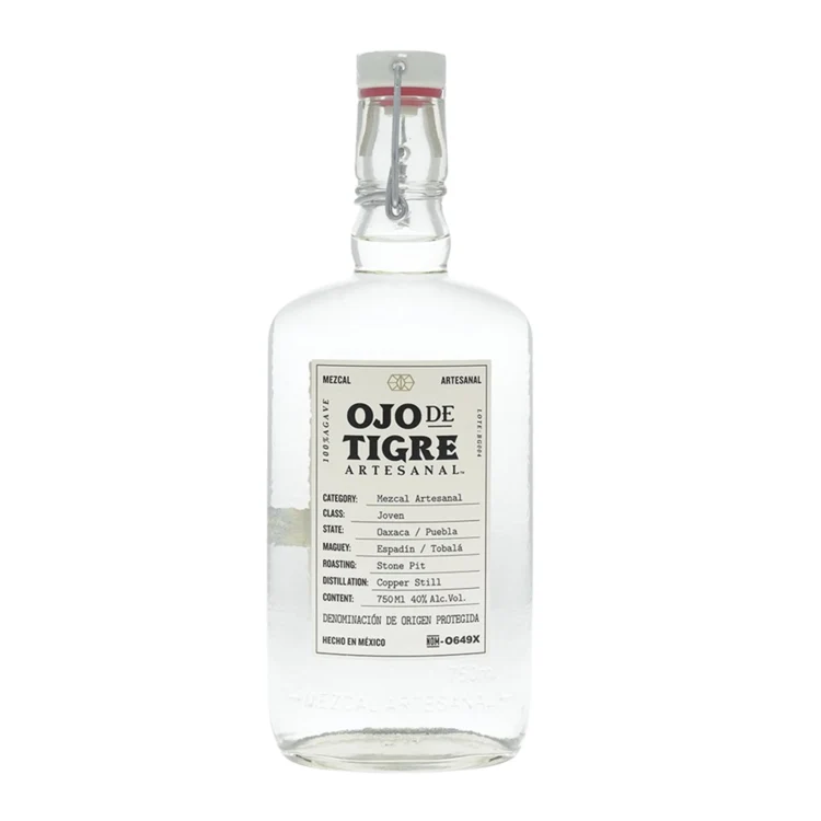 Ojo de Tigre Mezcal Artesanal Joven 750mL
