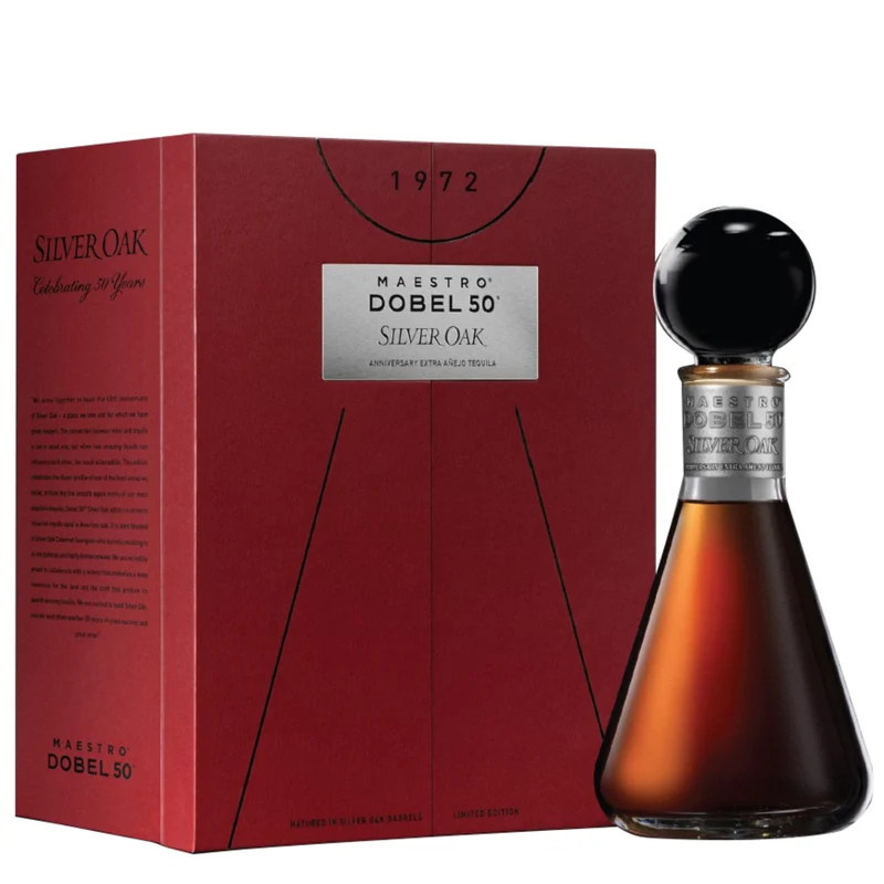 Maestro Dobel 50 Silver Oak Extra Anejo Tequila Anniversary Edition 750ml