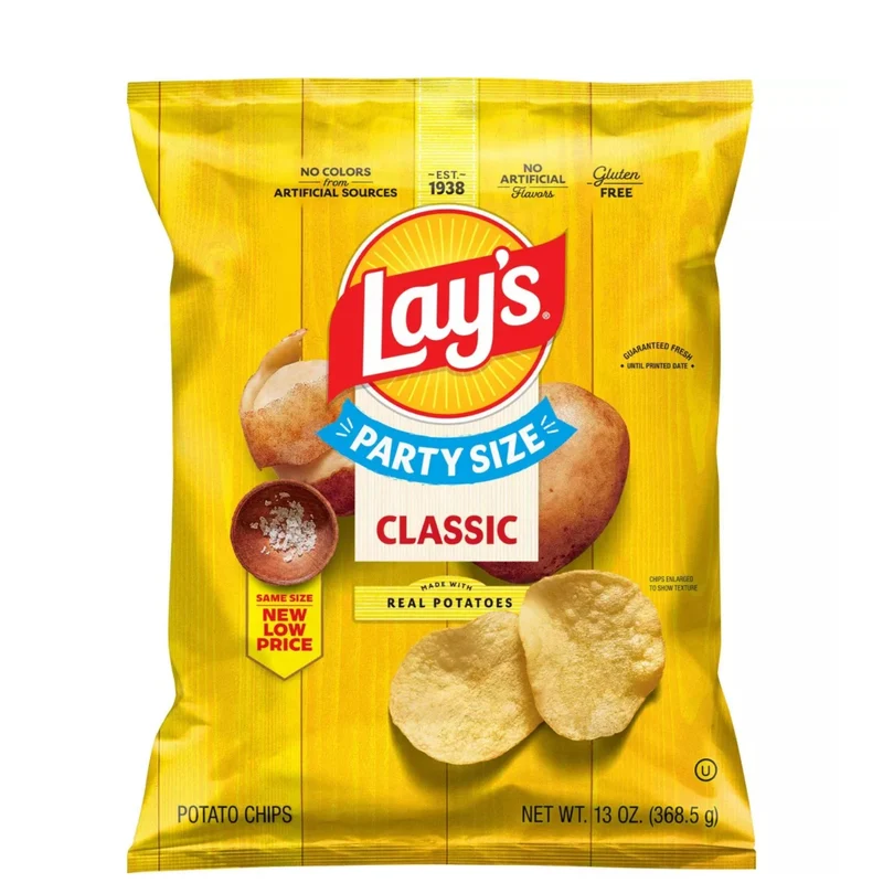 Lay's Potato Chips Classic Party Size 13oz