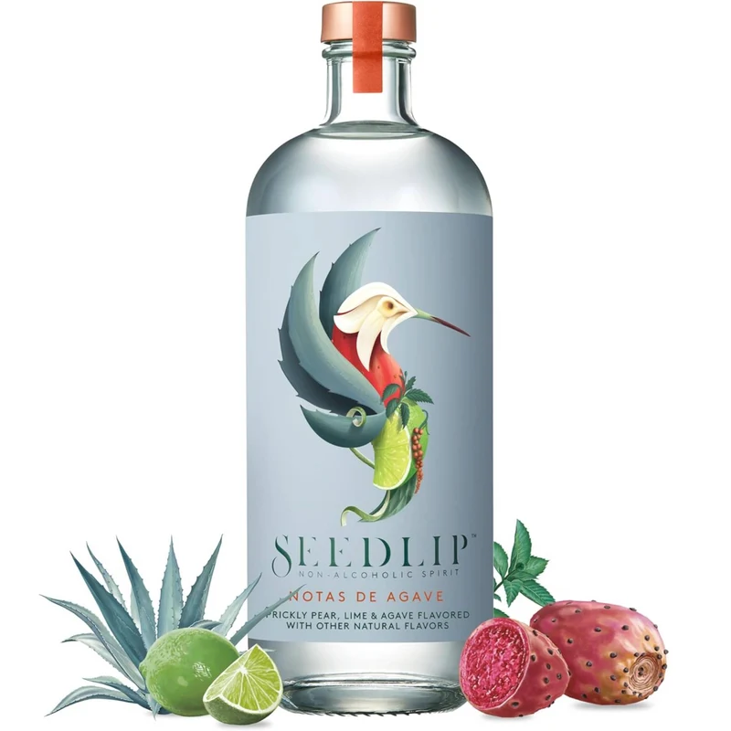 Seedlip Distilled Non-Alcoholic Spirit Notas De Agave