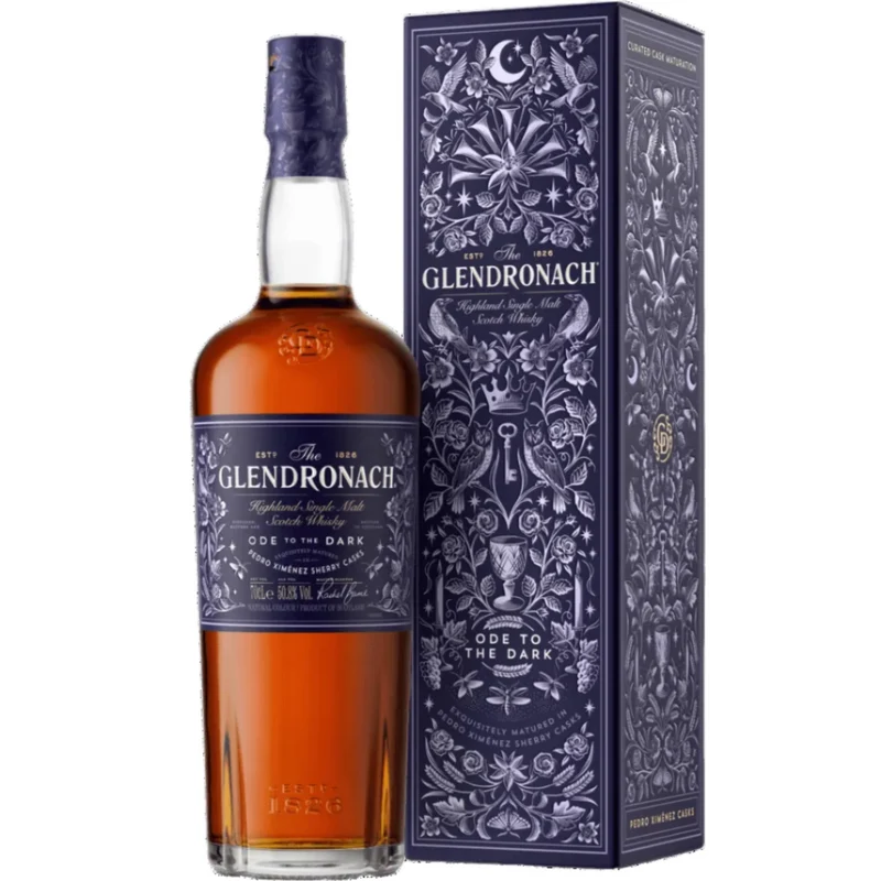 The GlenDronach Ode To The Dark Highland Single Malt Scotch Whiskey Special Release