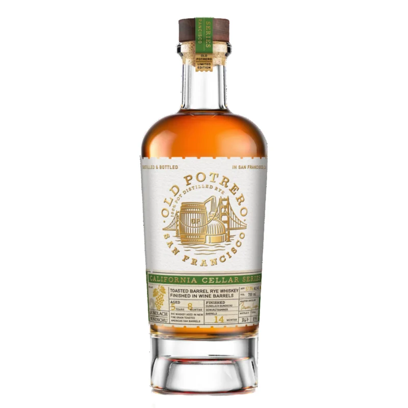 Old Potrero Rye Whiskey California Cellar Series Gundlach Bundschu 5 Year 8 Months 114.6