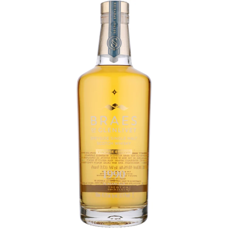 Braes of Glenlivet Secret Speyside 1990 32 Year 700mL