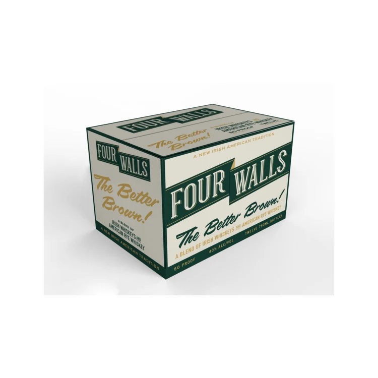 Four Walls Irish & American Blend Whiskey 750mL
