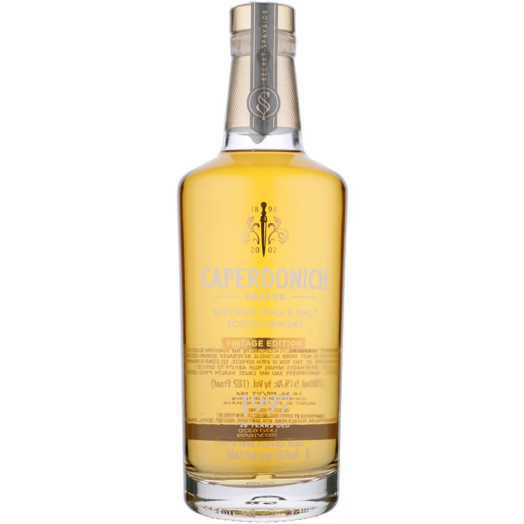 Caperdonich Peated Secret Speyside 26 Year Scotch 700mL
