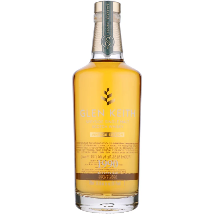 Glen Keith Secret Speyside 33 Year Scotch 700mL