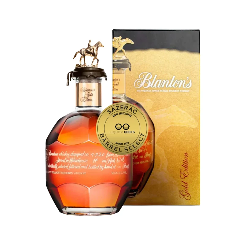 Blanton’s Gold Edition Single Barrel Bourbon – Liquor Geeks Barrel Select #291 – Store Pick