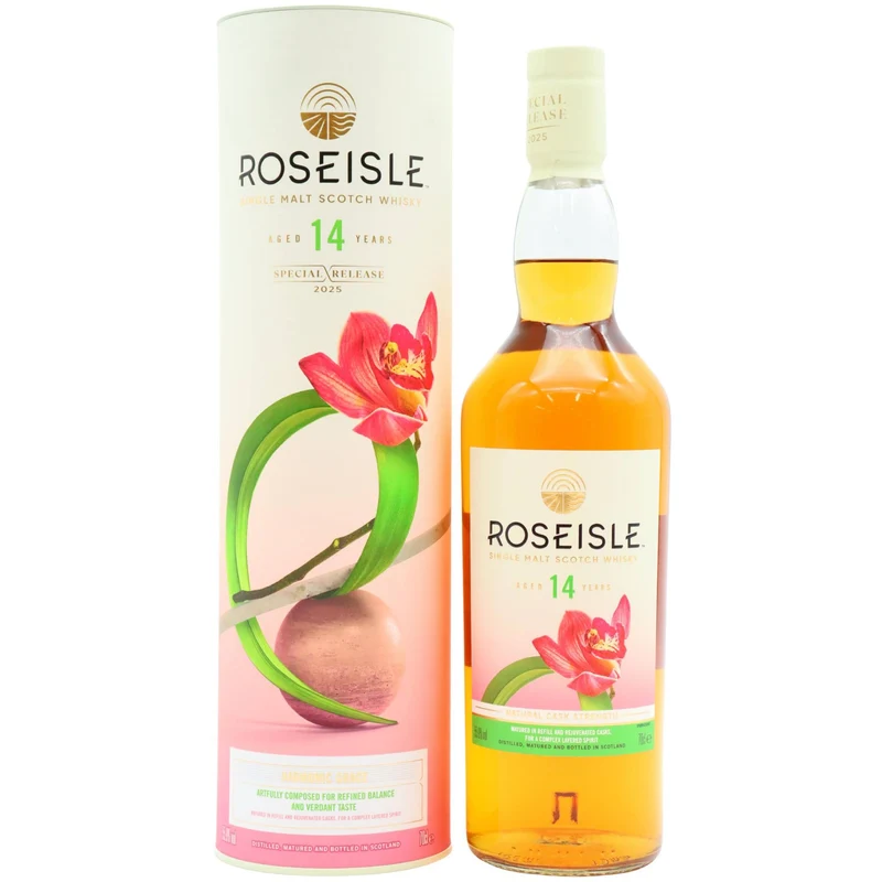 Roseisle 14 Year Natural Cask Strength Single Malt Scotch Whiskey