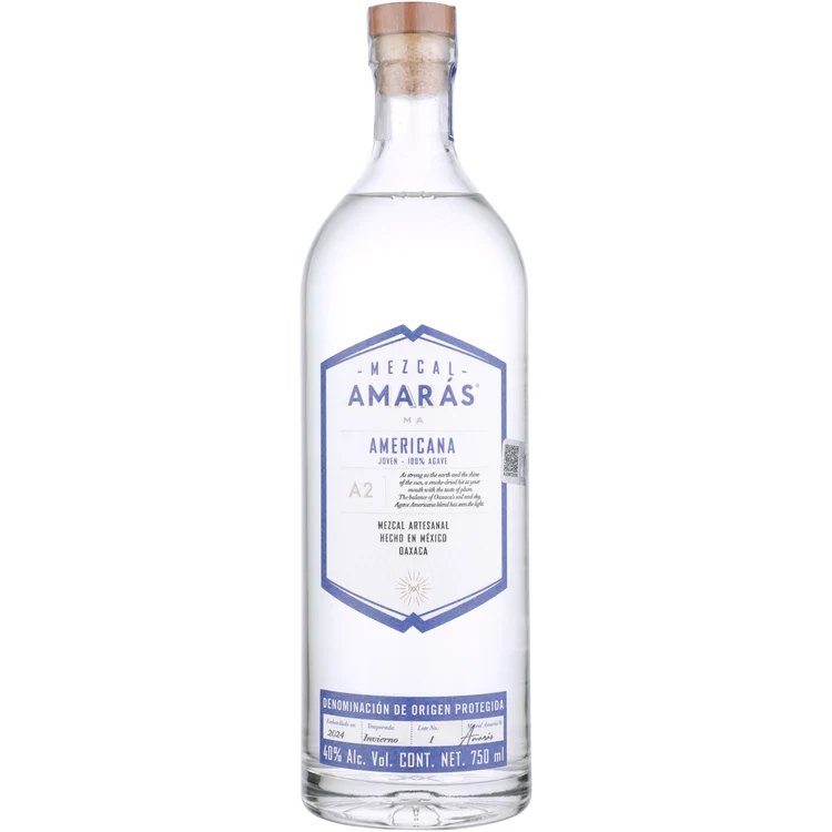 Amaras Mezcal Artesanal Americana Joven 750mL