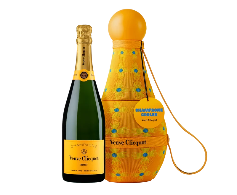 Veuve Clicquot Brut Yellow Label Yinka Ilori Sun Totem Cooler Gift Box 750ml