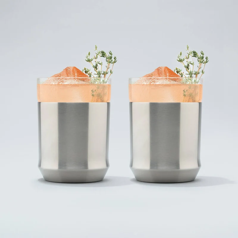 Hybrid Rocks Glass | Set of 2