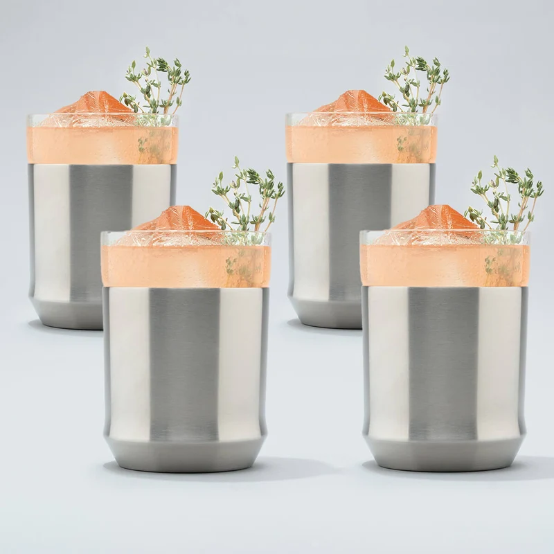 Hybrid Rocks Glass | Set of 4