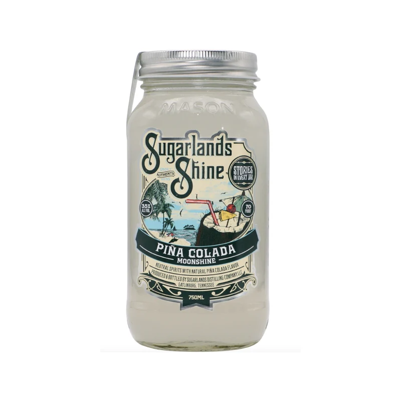 Sugarlands Pina Colada Moonshine Liqueur