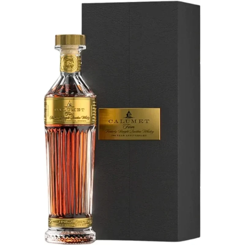 Calumet Farm 18 Year Bourbon Trophy Decanter 100th Anniversary Release