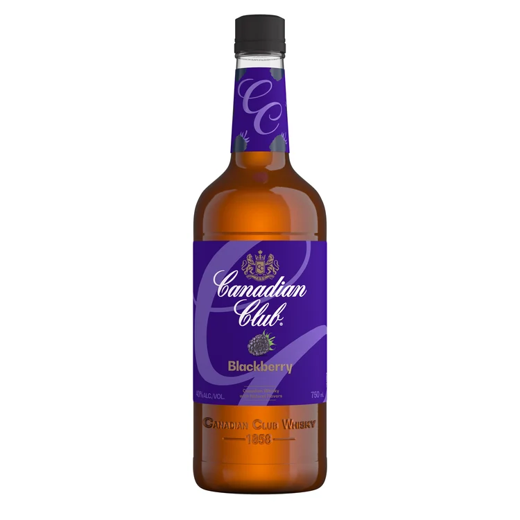 Canadian Club Blackberry Flavored Whisky 750mL