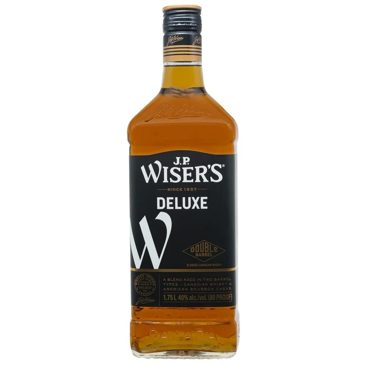 J.P. Wiser's Deluxe 10 Year Canadian Whisky 1.75L