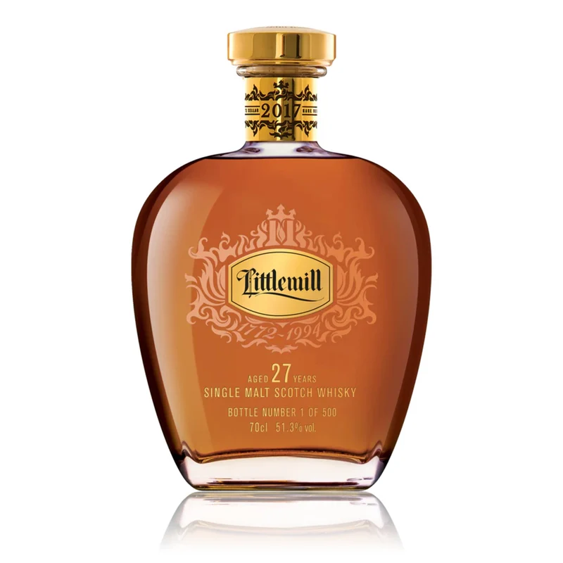 Littlemill 27 Year Old Single Malt Scotch Whiskey 2017 Private Release