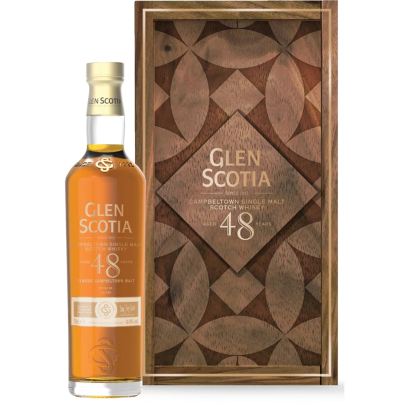 Glen Scotia 48 Year Old Oloroso & PX Sherry Cask Finish Single Malt Scotch Whiskey