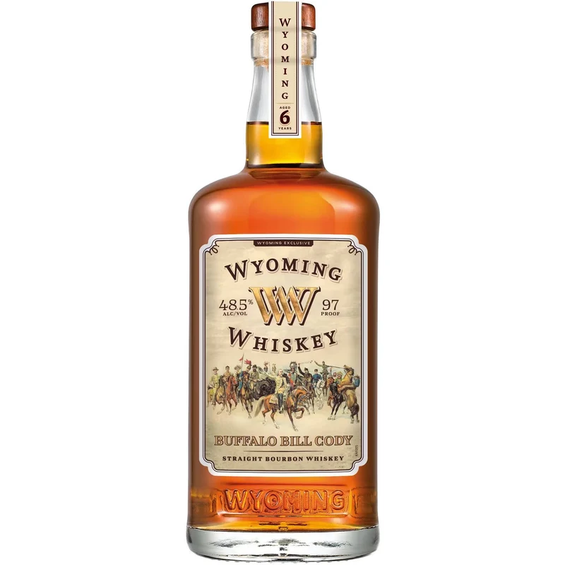 Wyoming Whiskey 6 Year Buffalo Bill Cody Straight Bourbon Whiskey