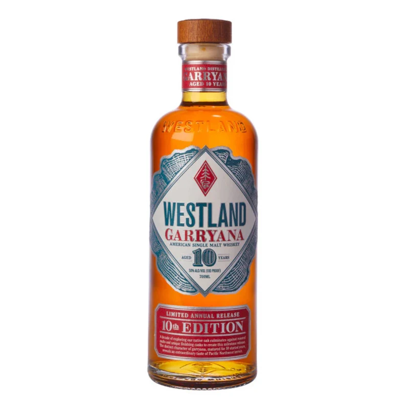 Westland Garryana Aged 10 Years American Single Malt Whiskey Limited Annual Release 10th Edition
