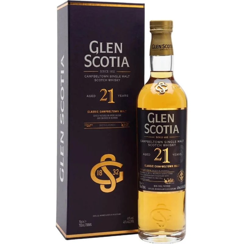 Glen Scotia 21 Year Single Malt Scotch Whiskey