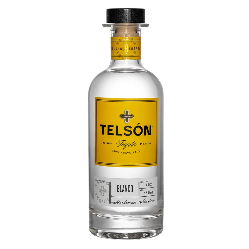 Telson Tequila Blanco Tequila 100% de Agave Azul
