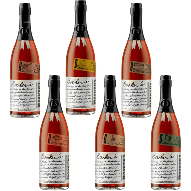 Booker's 2016 Vertical Lineup Kentucky Straight Bourbon Whiskey