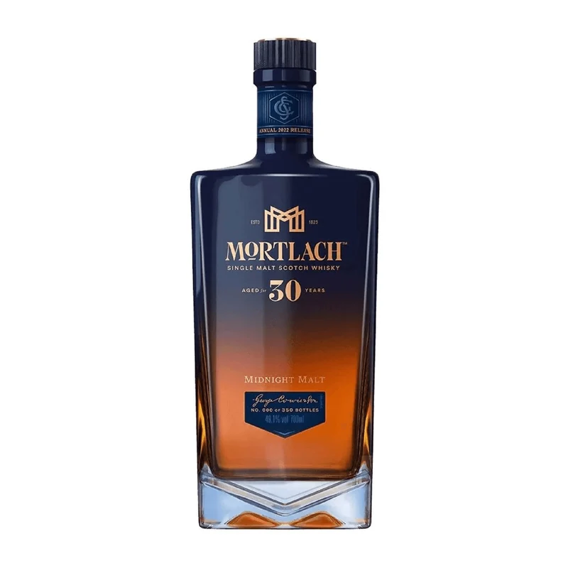 Mortlach Single Malt Scotch Midnight Malt 30 Year Whiskey