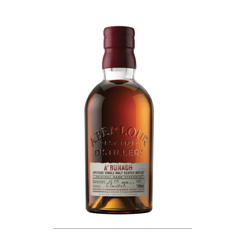 Aberlour Single Malt Scotch A'bunadh Matured In Spanish Oloroso Sherry Butts 121.4 Proof Whiskey