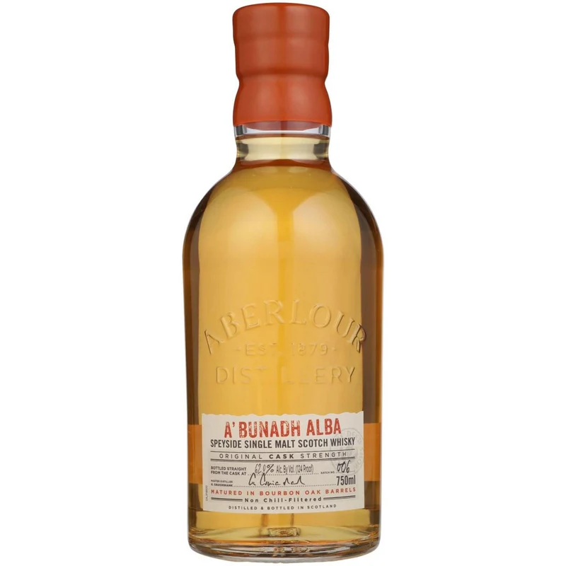 Aberlour Single Malt Scotch A'bunadh Alba Original Cask Strength 118.6